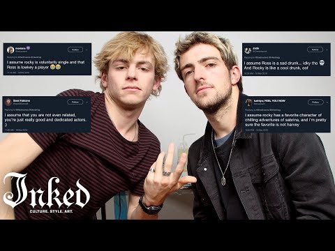 Ross and Rocky Lynch Read Your Assumptions | INKED