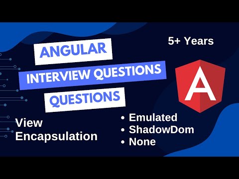 Angular View Encapsulation Explained | Most Asked | Interview Tip for 5+ Years Devs! 👨‍💻
