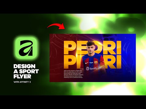 HOW TO CREATE A SPORT FLYER IN AFFINITY STUDIO