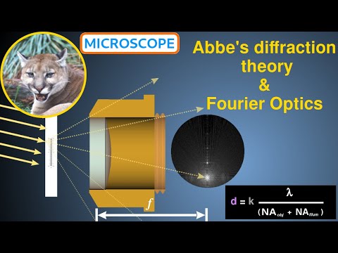 Abbe's Diffraction Theory of Microscopic Perception (and an intro to Fourier Optics)