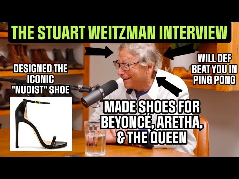 Women's Shoe Icon Stuart Weitzman on Nudists, Aretha Franklin & The First Shoe He Ever Sold