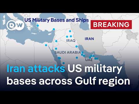Iran retaliatory strikes on US bases in the UAE, Bahrain, Qatar, Jordan and Kuwait | DW News