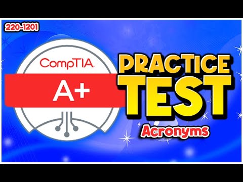 CompTIA A+ 220-1201 EXAM PREP 📗 Practice Test 📅2025 💠(All Acronyms)