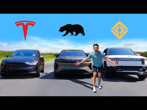 Lucid Gravity vs Tesla Model X vs Rivian R1S - Ultimate 3 Row SUV Test