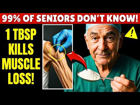 SENIORS: Regain Muscle And Defeat Sarcopenia With JUST One Nutrient Food | Senior Health Tips