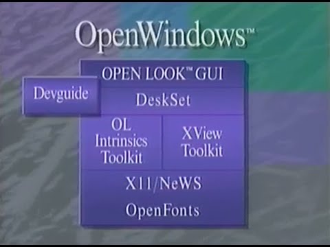 SUN "OPEN LOOK: The Case is Clear" - VHS 1990 (PWJ240)