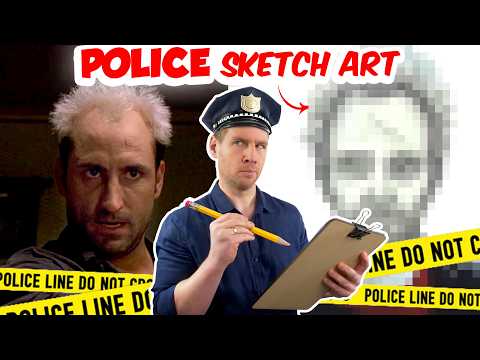 I Tried Drawing CRIMINALS - From ONLY The Description...