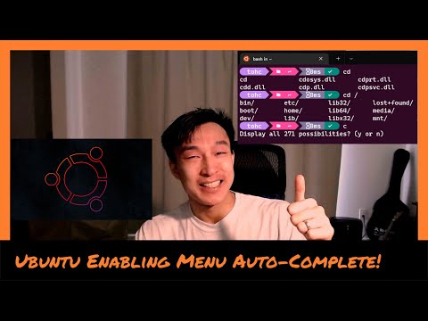 How to Enable Menu Auto-Completion for Ubuntu!