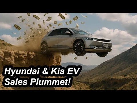 Hyundai & Kia EV Sales CRATER As Incentives End & EV4 "Delayed Until Further Notice"