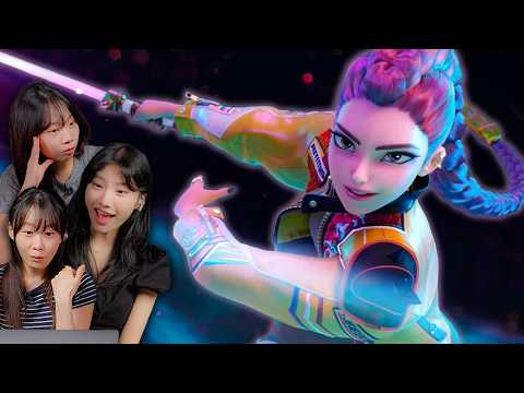 Korean Girls React To K-Pop Demon Hunters OST | 𝙊𝙎𝙎𝘾