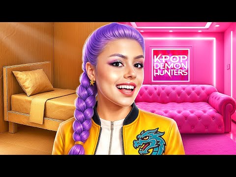 Rumi’s Room Makeover! KPop Demon Hunters Room Cosplay in Real Life!