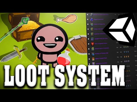 Flexible LOOT SYSTEM in Unity with Random Drop Rates