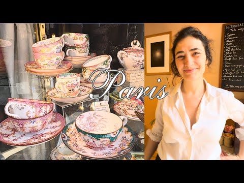 🇫🇷【パリ】サンシュルピス広場のアンティークマーケット＆素敵カフェ発見！