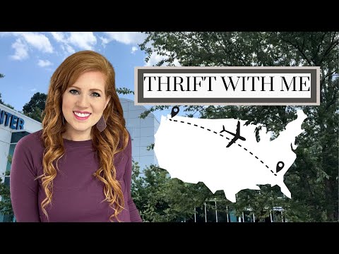 ✈️🛒CROSS COUNTRY THRIFT SHOPPING • HOME DECOR