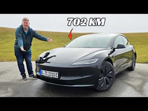 2025 Tesla Model 3 Long Range RWD: Will it achieve a range of 702 km?