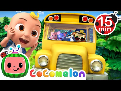 Every Wheels On The Bus Song - Animal Editions! | CoComelon 🍉 | Nursery Rhymes For Kids