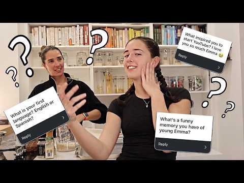 Cooking + Q&A with my Mom!