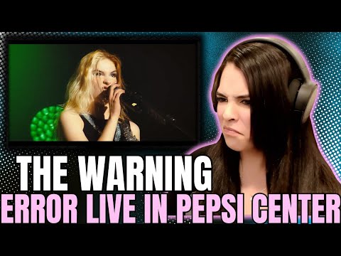 The Warning Error Reaction 💣 | This Song Hits SO HARD Live