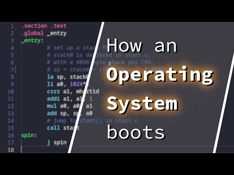 How does an OS boot? //Source Dive// 001