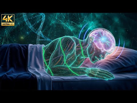 528Hz - Fall Into Deep Healing Sleep • Anxiety Relief, Melatonin Release • Stop Overthinking