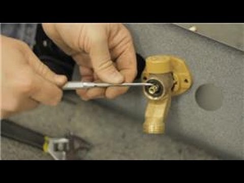 Fixing Faucets : How to Repair a Leak in a Frost-Proof Water Faucet