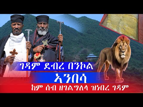 ኣንበሳ ከም ሰብ የገልግል ነይሩ ገዳም ኣቡነ መድሃኒነ እግዚእ ደብረበንኮል