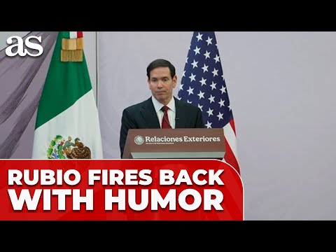 Journalist FIRES QUESTIONS in Mexico, Marco Rubio FIRES BACK WITH HUMOR