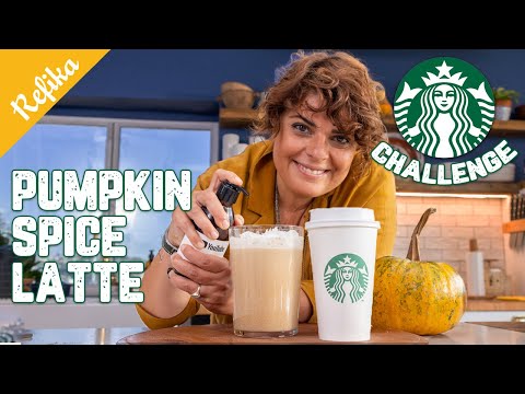 STARBUCKS CHALLENGE 🧋How to Make Pumpkin Spice Latte & dessert -A Must Watch - Wow Refika technique
