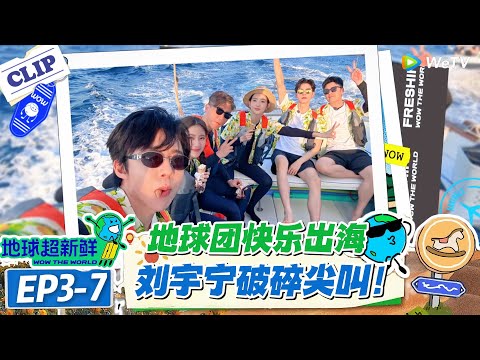 【地球超新鲜】EP3-7：刘宇宁怕水哭到飙泪，李乃文却在高空跳水帅炸！这波反转绝了！#地球超新鲜 #孙红雷 #李乃文 #陈赫 #刘宇宁 #龚俊 #陈星旭 #王玉雯