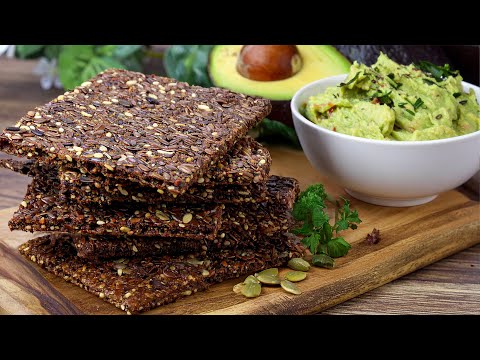 Diese Keto-Cracker sind gut für Herz, Gehirn und Körper! OHNE MEHL, OHNE GLUTEN, nur Genuss!