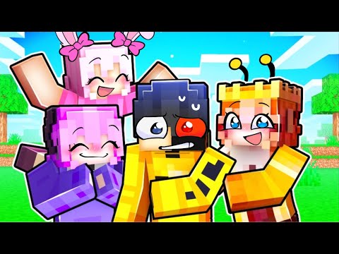 Having a FANGIRL Family in Minecraft!