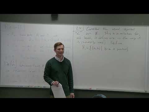 Proof, Set Theory, and Logic - Relations