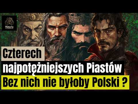 Czterech najpotężniejszych Piastów. Bez nich nie byłoby Polski ?