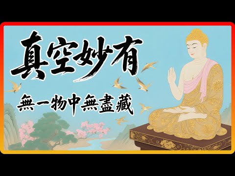 別把「空性」學「死」了！真正的「空」是無一物中無盡藏的妙有！#佛教 #空性 #妙有 #修行 #佛法