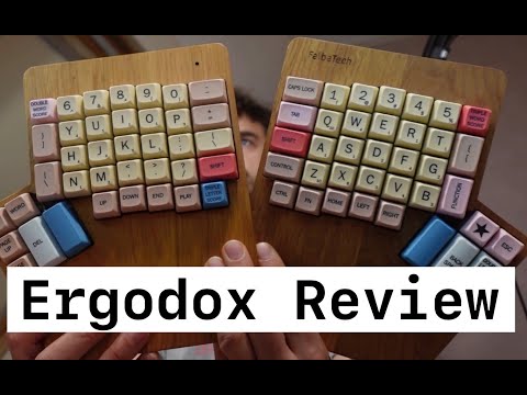 Wood Falbatech Ergodox Review - Has a cautionary tale about second hand boards