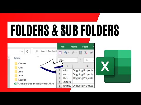 Creating Folders and Sub-Folders using Excel VBA: A Step-by-Step Guide
