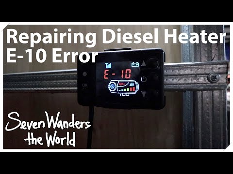 Repairing Chinese Diesel Heater Error E 10 E648