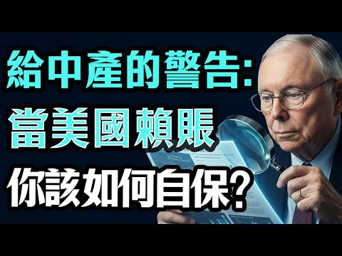 給中產階級的警告：當美國開始賴賬，你該如何自保？#美聯儲 #美國國債 #隱形QE #金融抑制 #通貨膨脹 #查理芒格 #宏觀經濟 #2026趨勢