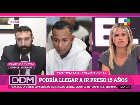 Suspenden el juicio a Sebastián Villa: los abogados de la víctima se enfrentan al panel de DDM