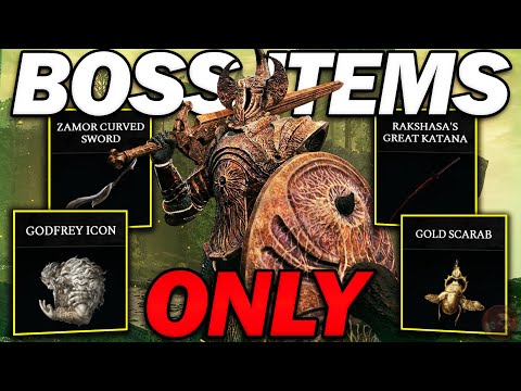 Elden Ring, but I can ONLY use items bosses give me! (No Remembrances)