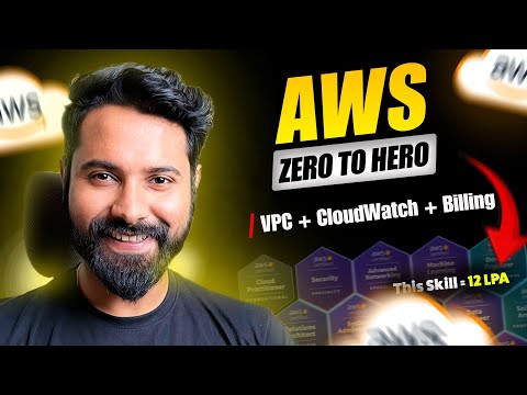 Stop Paying Extra on AWS! Billing, Monitoring & VPC Simplified (Hindi)