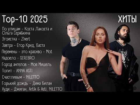 Топ-10 2025 – Хиты | lyrics | #музыка #хиты #текст #1