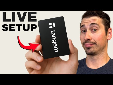 Tangem Wallet Setup (LIVE Beginner's Guide)