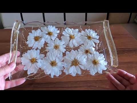 Ромашки в эпоксидной смоле