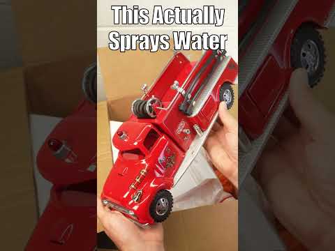 1950s Toy Fire Truck that Actually WORKS #short