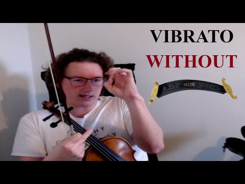 How to do Vibrato on the Violin Without a Shoulder Rest (or with one!)