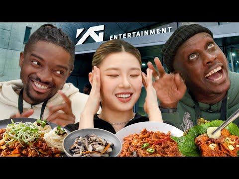 British Rappers shocked by HUGE K-Pop Headquarters!! (ft. LEEJUNG)