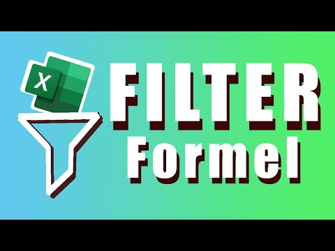 EXCEL FILTER-Formel: mehrere Werte aus einer Tabelle auslesen [Funktion]