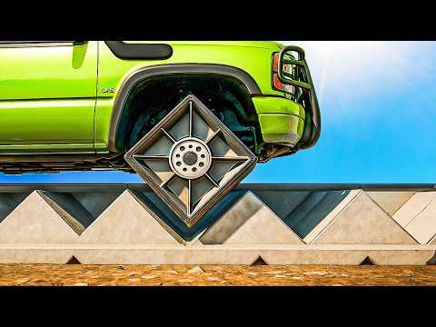 Can square wheels climb stairs?