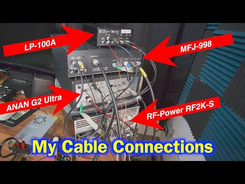 How to Connect the Anan G2 to the RF-Kit RF2K-S Amplifier | MFJ-998 | LP-100A | PTT Keying
